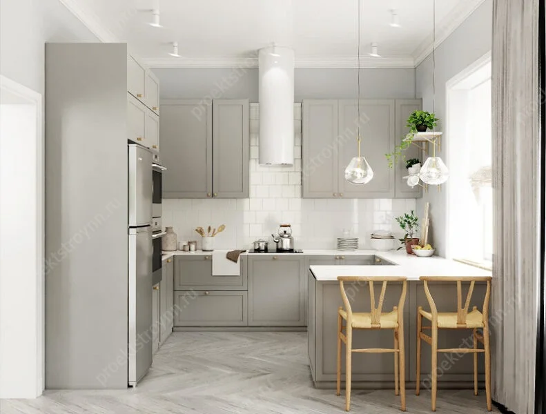 Дизайн интерьера дома — кухня