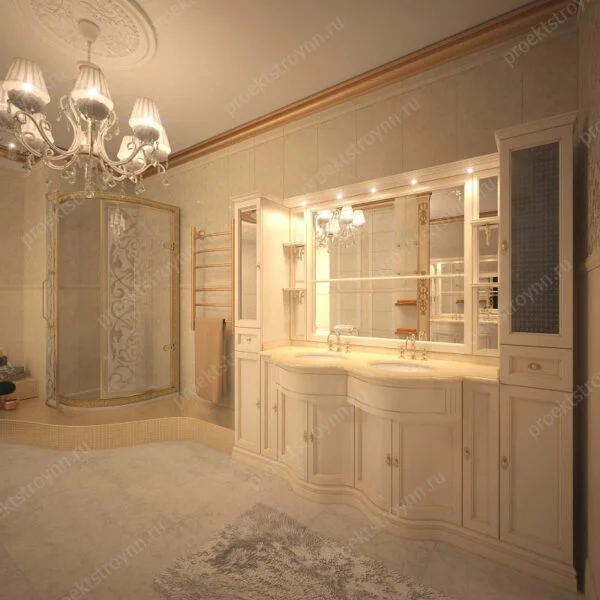Дизайн интерьера квартиры – ванная